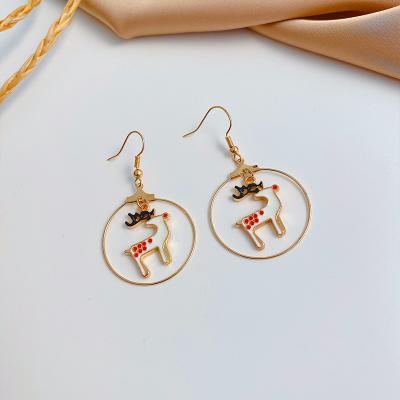 China Wholesale Cute Designer Women's Christmas Jewelry Fashion Set Gift Trend Earrings 2021 for sale