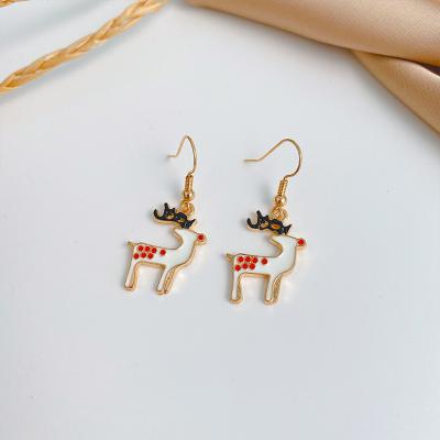 China Cute Cheap Designer Inspired Boutique Earrings Drop Earrings Christmas Custom Earrings For Women for sale