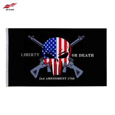 China Wholesale 3*5 FT Waterproof Polyester USA Flags 1789 2nd Amendment 100% American Flags for sale