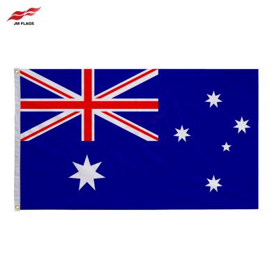 China No Fade Wholesale 3*5 FT Australia Flags Event Flag Decoration Polyester No Fade Australia Flags for sale