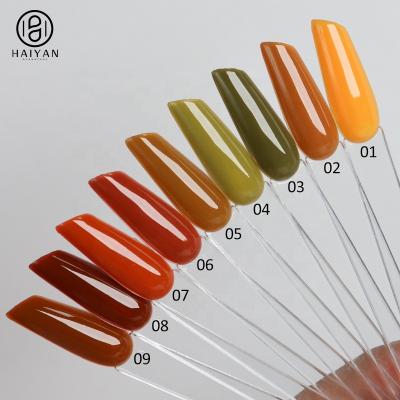 China Popular Colorful and Shinning Design 3 in 1 UV Gel Nail Polish with High Quality Handmade for sale