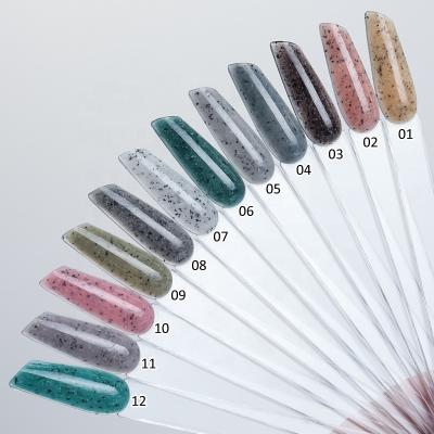 China Small non-toxic artificial nails with glue Kolinsky nail brush gel paint acrylic nail art for sale