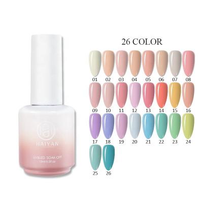 China Stylish and creative design durable 3 in 1 UV gel nail polish with high quality for sale