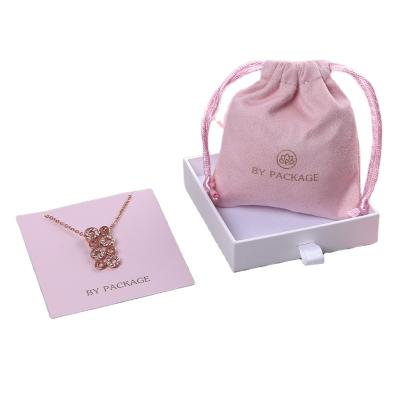 China Wholesale Recyclable Luxury Custom Logo Tote Bag Velvet Pouch Pink Velvet Jewelery Bag for sale