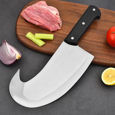 China Amazon Viable Hot Sale Bone Cutting Knife Customized Kitchen Knife Stainless Steel Boning Knife for sale