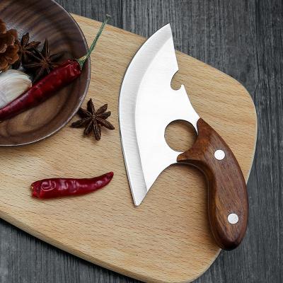 China Viable Special Design Stainless Steel Cut Knife Kitchen Tools Bone Knife Boning Knife For Food Chicken Bone for sale