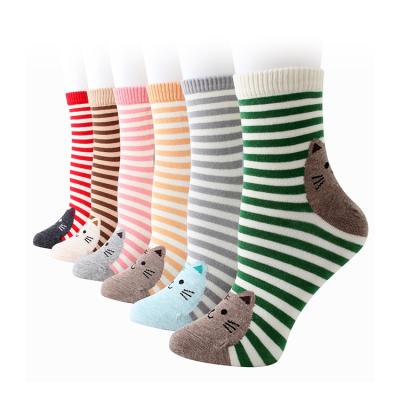 China QUICK DRY QUICK DRY custom made cartoon fancyed funny socks cotton colorful bamboo crew lady novelty cute socks women fashion socks for women for sale