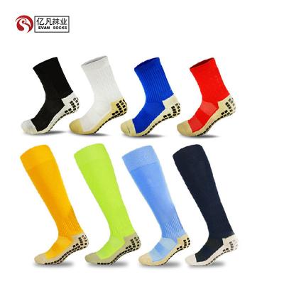 China EVAN-A 071 Breathable Logo Youth Anti Slip Sock Custom Soccer Football Socks Soccer Socks With Grip for sale