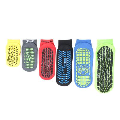 China Wholesale Indoor Trampoline Anti Slip Anti Slip Non Slip Anti Slip Custom Anti Slip Trampoline Park Socks for sale