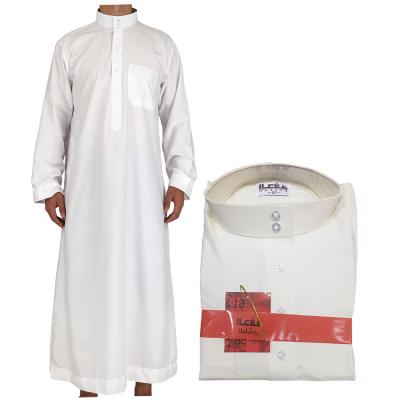 China Breathable best selling middle east ethnic haramain islamic thobe for men for sale