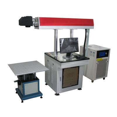 China Professional Air Cooled Laser Marking Machine CO2 Laser Printing Machine For T Shirt Image Laser Printer For Cloth Fabric Textile for sale