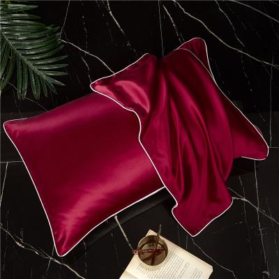 China 19MM Mulberry Silk Pillow Case Luxury Non-Toxic Comfortable Soft Soft Pillowcase for sale