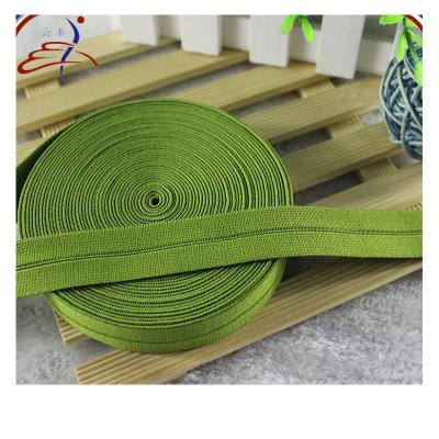 China Sustainable Custom Fold Over Elastic Band for sale