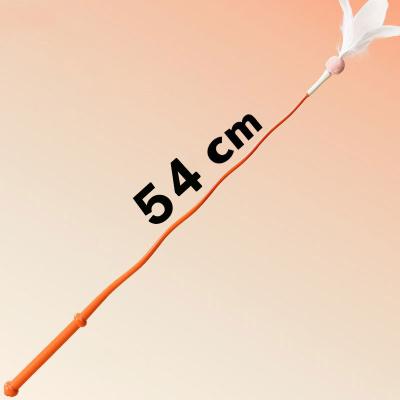 China Cats 2022 New Design Cat Teaser Interactive Elastic Long Cat Teaser Wand Wholesale Cat Accessories for sale