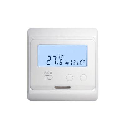 China Easy Operation & Save Energy CE RoHS Electric Floor Heating Room Thermostat for sale