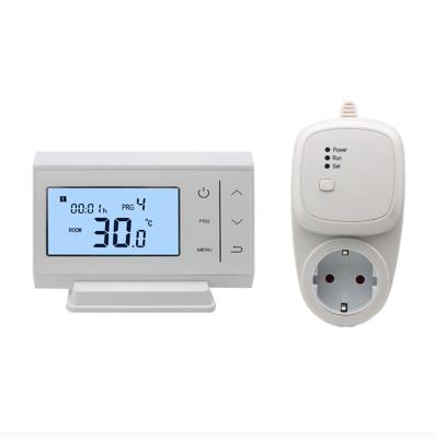 China RF Energy Saving Wireless Thermostat For Water Gas Boiler Weekly Programmable for sale