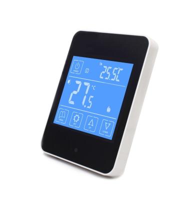 China 7 Days AC860 Programmable Energy Backup LCD Display Smart Digital Floor Heating Thermostat for sale