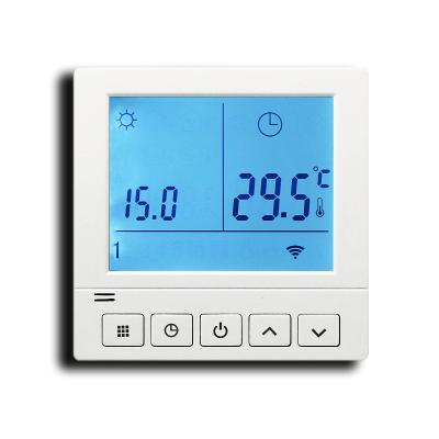 China Hot Selling Mobile APP Control HVAC Fan Coil Unit LCD Screen Digital WIFI Control Room Thermostat for sale