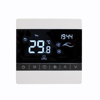 China Energy Saving Electronic Digital Touch Screen Temperature Thermostat With Easy Read LCD for sale