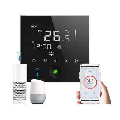 China Wifi IOS & Wifi Android & Smart WIFI Wireless App factory price control retome fan coil touch screen remote control thermostat for sale