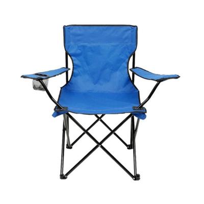 China Modern Camping Chair With Cup Rings Carry White Shoe Fishing Chair With Back Armrest Outdoor Beach Folding Chair for sale