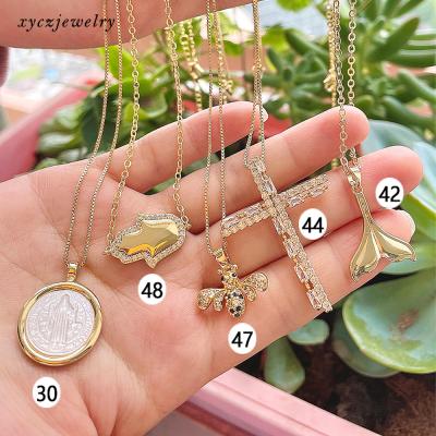 China Fashion April May Sales CLASSIC Shell Necklace Gold Plated Necklaces Jewelry Necklace for sale