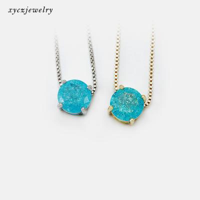 China XingYu CLASSIC Running Jewelry Set Gold Plated Split Stone Earrings And Necklace Jewelry Set for sale