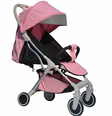 China China Factory Supply Cationic Lightweight Easy Fold Small Fabric Stroller Baby Pram for sale