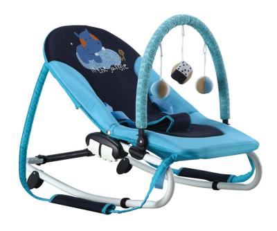 China Factory Direct Steel Frame Smart Shaker Adjustable Backrest Swing Balance Toys Baby Rocking Chair for sale