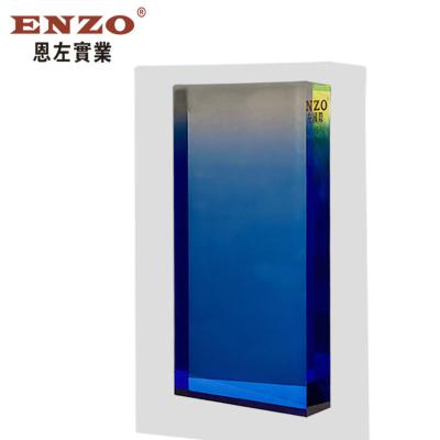 China ENZO environment friendly 2022 new high grade rated colored acrylic building sheet can be color customized size for sale