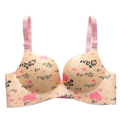 China Beautiful ComfortableBig Cup Bra Woman Ladies Underwear Double Padded Push Up Bra Cheekier Sexy Underwear for sale