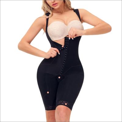 China Antibacterial Customize Postpartum Shapewear Body Sculpting High Waist Shapewear Hip Lift Lift Your Hips Fullbody Shapewear for sale