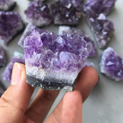 China Wholesale Natural Europe Quartz Crystal Amethyst Geode Group for sale