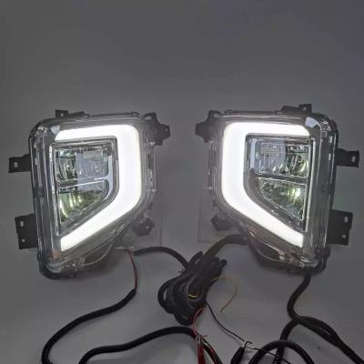 China Foglamp For Mitsubishi Triton 2020 Daytime Running Light For Mitsubishi Triton/L200 Front Bar Light For Mitsubishi L200/Triton LED for sale