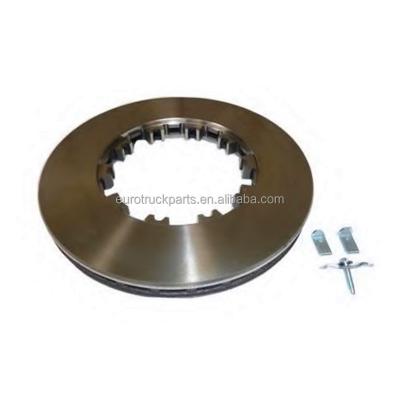 China European truck auto parts brake system steel brake disc OEM 1387439 for DAF XF95 XF 105 disc brake price for sale