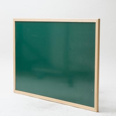 China Magnetic green chalkboard wholesale small school teaching/meeting school decorative wall in wooden frame for sale