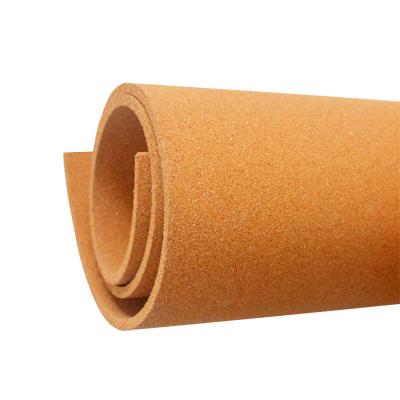 China High Quality Eco-Friendly Sizes 8mm Thickness Eco-Friendly Natural Adhesive Cork Roll for sale