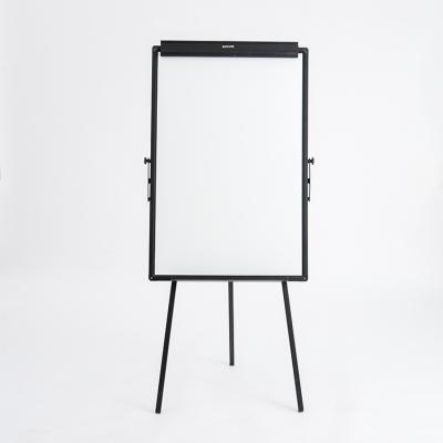 China Desk 60*90cm Movable Tripod Magnetic White Flipchart Board For Display Advertising Teaching Whiteboard for sale