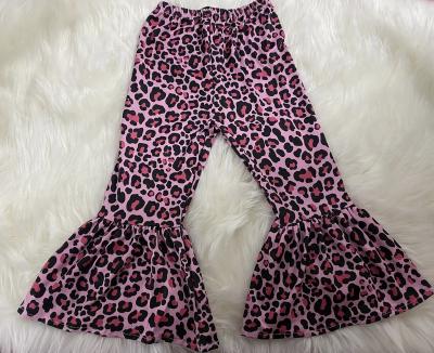 China Boys And Girls Fashion Children Christmas Style Pants Breathable Bell-Bottom Pants Accept Custom Made for sale