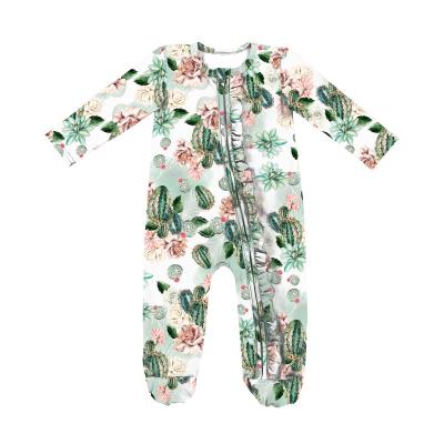 China Exquisite Short Sleeeves Long Sleeve Printed Baby Clothes Autumn Long Sleeve Climbing Jumpsuit Design Newborn Clothes for sale