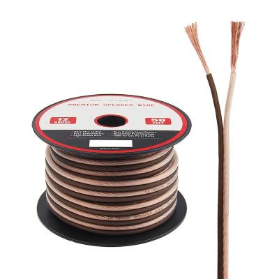 China Professional 2022 Custom 12 Gauge Car Flexible A.W.G. Flexible Car Audio Speaker Cable Roll for sale