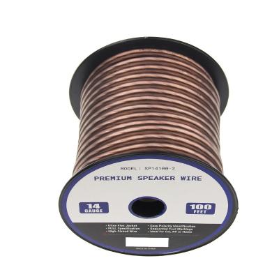 China High End A.W.G. PVC Speaker Cable 14 Car Speaker Flexible Wire for sale