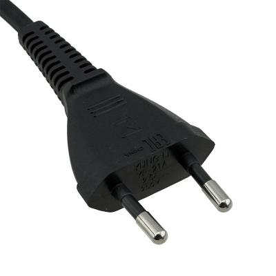 China Home Appliance Standard CEE7/16 Plug To C7 250V European Power Cord Eu 2 Pin Ac Computer Cable Adapter for sale