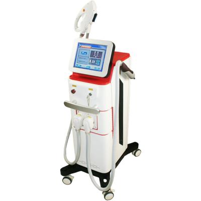 China Acne treatment CE approved nd yag laser tattoo removal machine ipl / shr ipl hair removal machine and nd yag laser for sale