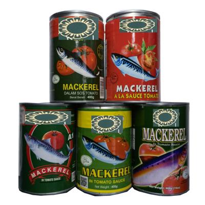 China 2021 Hot Selling High Quality 425g Canned Factory Canned Macherel In Tomato Sauce for sale