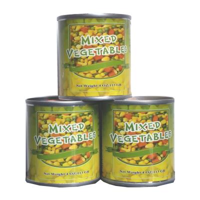 China Wholesale Canned Mixed Vegetables Fresh And Natural Canned Vegetables Canned Mixed Vegetables for sale