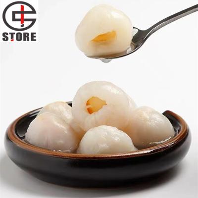 China Best Selling Canned Fruit Candy Lychee In Can Syrup Whole Canned Lychee for sale