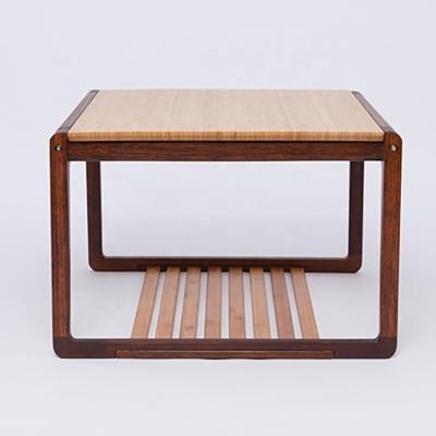 China Modern High Quality Unique Coffee Tables Coffee and Tea Table Japanese Bamboo Wooden Coffee Table Design for sale