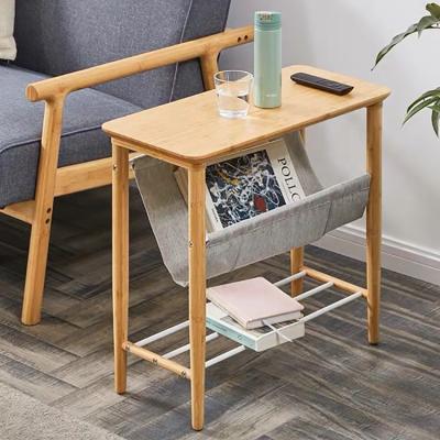 China Modern Home Furniture Table End Table Modern Coffee Table With Storage Bag for sale