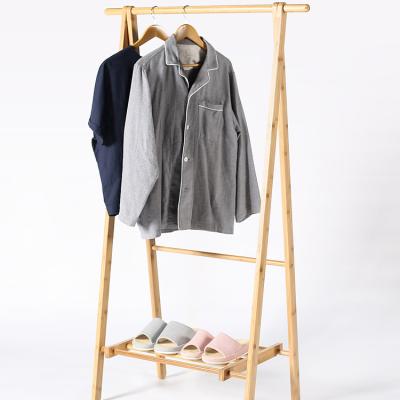 China Modern Design Multi Function Bamboo Rack Vertical Coat Rack Bedroom Hat And Coat Rack for sale